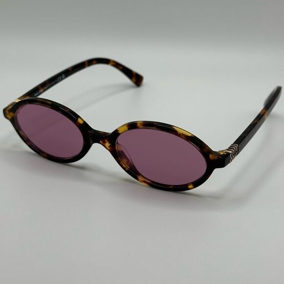MIU MIU Sunglasses MU04ZS VAU50D Honey Havana Dark Pink Mirror Silver NEW - Picture 1 of 15